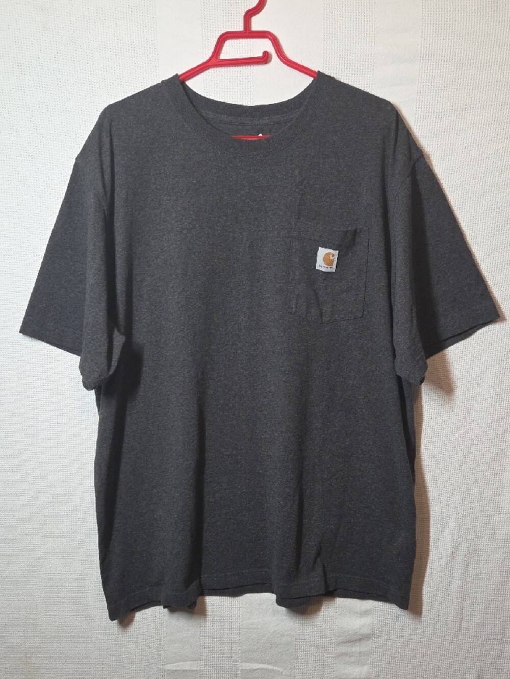 Carhartt Shirt Mens XL Charcoal Gray 2022 Arizona Cotton Blend Loose Fit